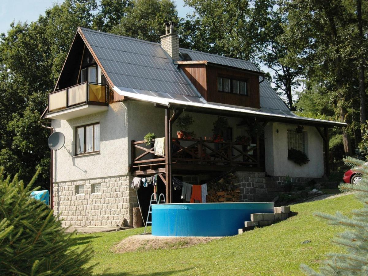House With The Pool And Fenced Garden Villa Hnanice  Екстериор снимка